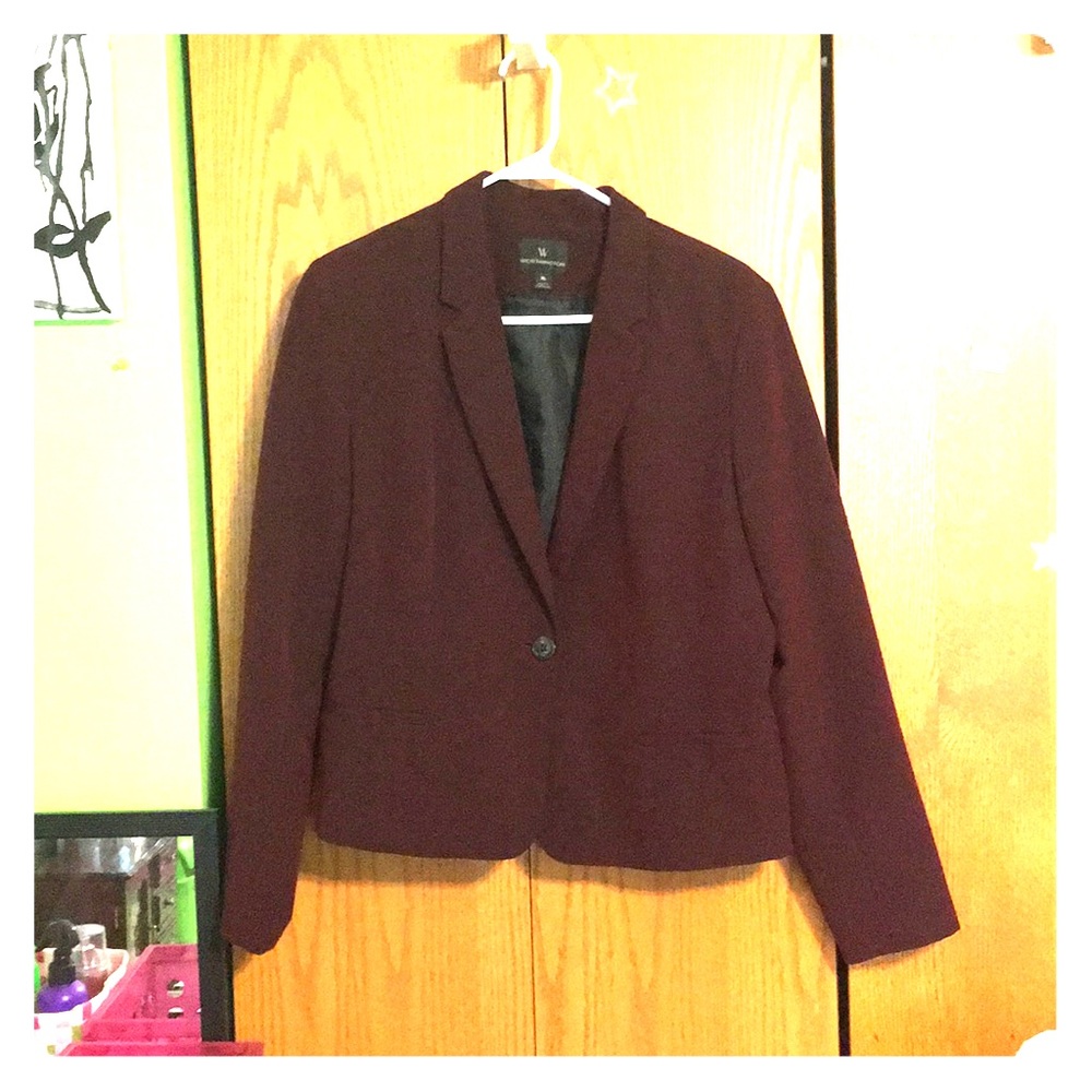 Maroon Suit jacket